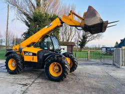 JCB 530-70 4WD TELEHANDLER C/W BUCKET & PALLET TINES *VIDEO*