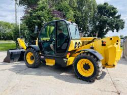 NEW HOLLAND NH17M 4WD TELEHANDLER *5400 HOURS* C/W BUCKET & TINES *VIDEO*