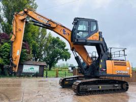 CASE CX290D HIGH RISE CABIN TRACKED EXCAVATOR *YEAR 2017* C/W QUICK HITCH *VIDEO*
