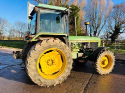 JOHN DEERE 3050 4WD TRACTOR * 40K * C/W REAR LINKAGE 