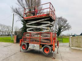 SKYJACK SJ7135 SCISSOR LIFT *12V*10.7M DRIVE REACH*VIDEO*