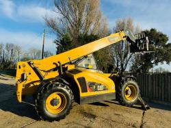 CATERPILLAR TH414 4WD TELEHANDLER *YEAR 2013* C/W PALLET TINES *VIDEO*