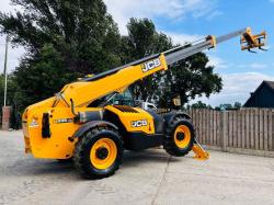 JCB 535-125 4WD TELEHANDLER *YEAR 2015, 12.5 METER REACH* C/W TINES *TINES*