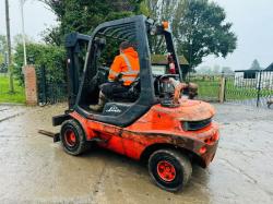 LINDE H30D-03 DIESEL FORKLIFT *CONTAINER SPEC* C/W PERKINS ENGINE *VIDEO*