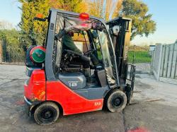 TOYOTA 15 FORKLIFT *CONTAINER SPEC, YEAR 2019* C/W PALLET TINES *VIDEO*