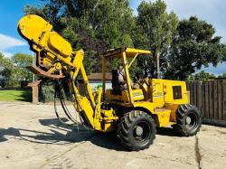 VERMEER V-7550 4WD PIPE LAYER C/W VIBRATING PLOW & FRONT WEIGHTS *VIDEO*