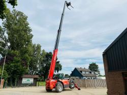 MANITOU MT1840 4WD TELEHANDLER *18 METER REACH* C/W PALLET TINES 