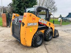 CASE SR130 SKIDSTEER *YEAR 2021, ONLY 495 HOURS* C/W BUCKET *VIDEO*