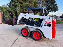 BOBCAT S100 SKIDSTEER *YEAR 2014, 1510 HOURS* C/W BUCKET *VIDEO*