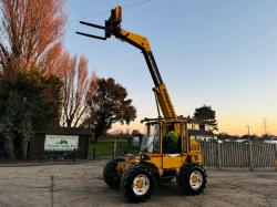 SANDERSON 624 TURBO TELEHANDLER *AG-SPEC* C/W PICK UP HITCH *VIDEO*