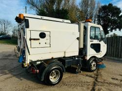 SCRAB 4X2 ROAD SWEEPER C/W HYDRAULIC TIP 