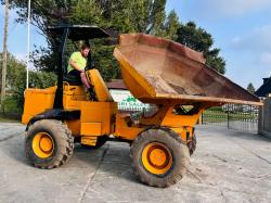 BARFORD SXR8000 SWIVEL TIP DUMPER C/W ROLE FRAME & CANOPY 