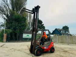 LINDE H25 DIESEL FORKLIFT *ENGINE SMOKES & HAS OIL LEAK*