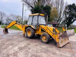 JCB 3CX 4WD BACKHOE DIGGER C/W EXTENDING DIG *VIDEO*