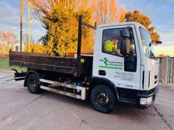 IVECO 75E16 4X2 E5 TIPPER LORRY *YEAR 2015, MOT'D TILL FEBUARY 2025* VIDEO*