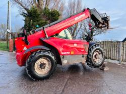 MANITOU MT1135 4WD TELEHANDLER *YEAR 2014* C/W PALLET TINES *VIDEO*