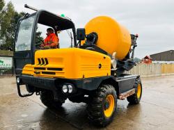 DIECI LH683 SWIVEL TIP CEMENT MIXER *YEAR 2013, 4447 HOURS* C/W 4 WHEEL STEER *VIDEO*