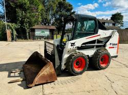 BOBCAT S510 SKIDSTEER *YEAR 2013, 2142 HOURS* C/W BUCKET & PALLET TINES *VIDEO*