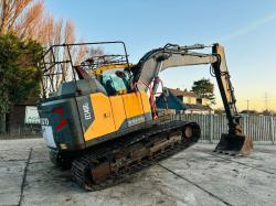 VOLVO EC140EL TRACKED EXCAVATOR *YEAR 2016, 5529 HOURS* C/W QUICK HITCH *VIDEO*