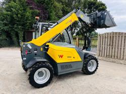 WACKER NEUSON TH412 4WD TELEHANDLER *ONLY 18 HOURS* C/W TINES & BUCKET *VIDEO*