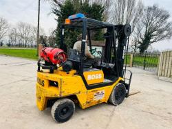 BOSS GAS FORKLIFT *SIDESHIFT*C/W PALLET TINES*VIDEO*