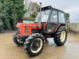 ZETOR 6045 4WD TRACTOR C/W REAR LINKAGE *VIDEO*