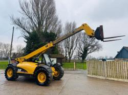 CAT TH330B TELEHANDLER *C/W PALLET TINES*4WD*AG SPEC*