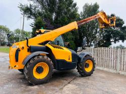 JCB 531-70 4WD TELEHANDLER * YEAR 2018, 3604 HOURS* C/W PALLET TINES *VIDEO*