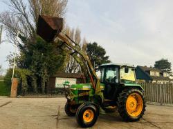 JOHN DEERE 2250 TRACTOR C/W FRONT LOADER & BUCKET *VIDEO*