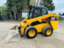 CATERPILLAR 246D SKIDSTEER *YEAR 2017, 2548 HOURS* C/W BUCKET *VIDEO*