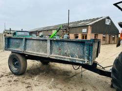 SINGLE AXLE DROP SIDE TRAILER 