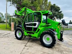 MERLO TF42.7CS-140-CVTRONIC TELEHANDLER *YEAR 2017, AG-SPEC* C/W PALLET TINES 