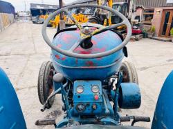 FORDSON POWER MAJOR TRACTOR *ENGINE SMOKES, STILL RUNS & DRIVE* VIDEO*