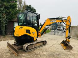 JCB 8026 TRACKED EXCAVATOR *YEAR 2017, ONLY 3094 HOURS* C/W QUICK HITCH *VIDEO*