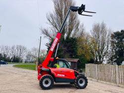 MANITOU MLT625-75 4WD TELEHANDLER *YEAR 2014* C/W PALLET TINES *VIDEO*