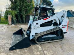 BOBCAT T650 TRACKED SKIDSTEER *YEAR 2016* C/W BUCKET *VIDEO*