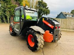 BOBCAT TL30.60DA 4WD TELEHANDLER *YEAR 2018* C/W PALLET TINES 