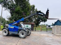 JLG 266 4WD TELEHANDLER C/W JOYSTICK CONTROL & PALLET TINES *VIDEO*