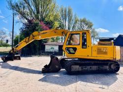 JCB JS130 TRACKED EXCAVATOR C/W QUICK HITCH & 2 X BUCKETS *VIDEO*