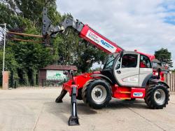 MANITOU MT1440 4WD TELEHANDLER *YEAR, 2019, 14 METER* C/W TINES *VIDEO*