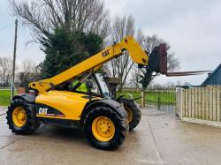 CAT TH330B TELEHANDLER *C/W PALLET TINES*4WD*AG SPEC*