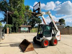 BOBCAT S510 SKIDSTEER *YEAR 2013, 2142 HOURS* C/W BUCKET & PALLET TINES *VIDEO*