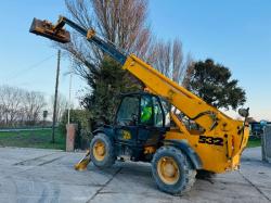 JCB 532-120 4WD TELEHANDLER *12 METER REACH* C/W BUCKET & PALLET TINES *VIDEO*