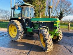 JOHN DEERE 3050 4WD TRACTOR * 40K * C/W REAR LINKAGE 