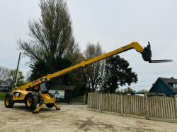 CATERPILLAR TH414 4WD TELEHANDLER *IN LOLA TEST, 4963 HOURS* C/W PALLET TINES 