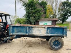 SINGLE AXLE DROP SIDE TRAILER 