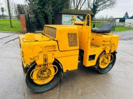 AMMANN DT200 DOUBLE DRUM ROLLER C/W HATZ ENGINE *VIDEO*