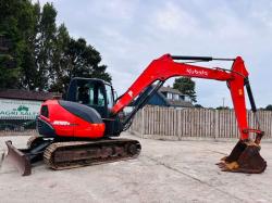 KUBOTA KX183-3 TRACKED EXCAVATOR *ZERO SWING, YEAR 2014* C/W BUCKET *VIDEO*