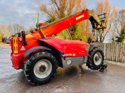 MANITOU MT1135 4WD TELEHANDLER *YEAR 2014* C/W PALLET TINES *VIDEO*