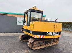 CAT E70B TRACKED EXCAVATOR *C/W 2 BUCKETS AND QUICK HITCH*VIDEO*